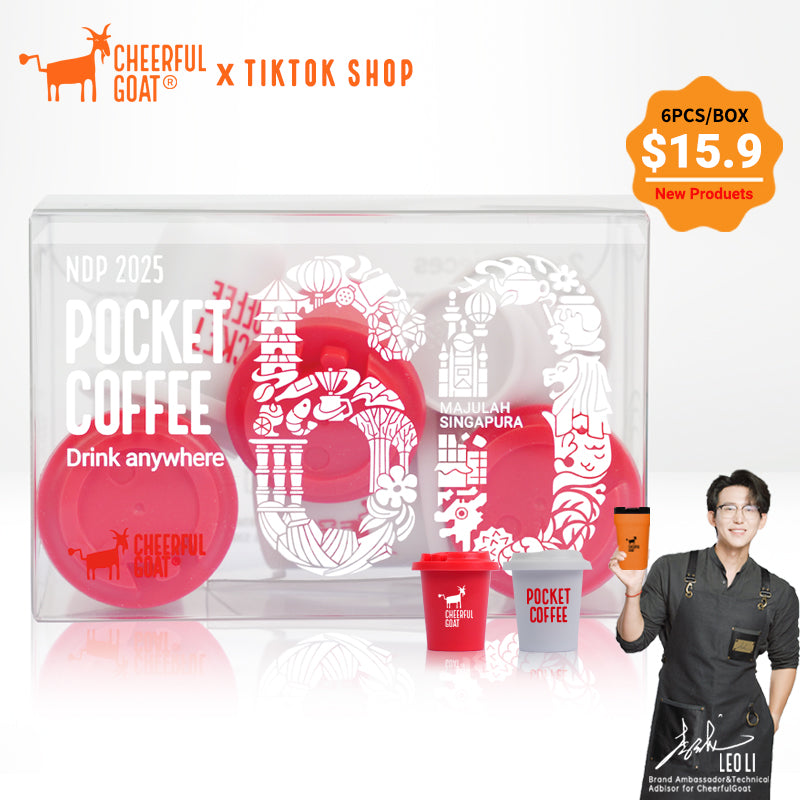 CheerfulGoat SG60 Pocket Coffee Taster Pack 6pcs
