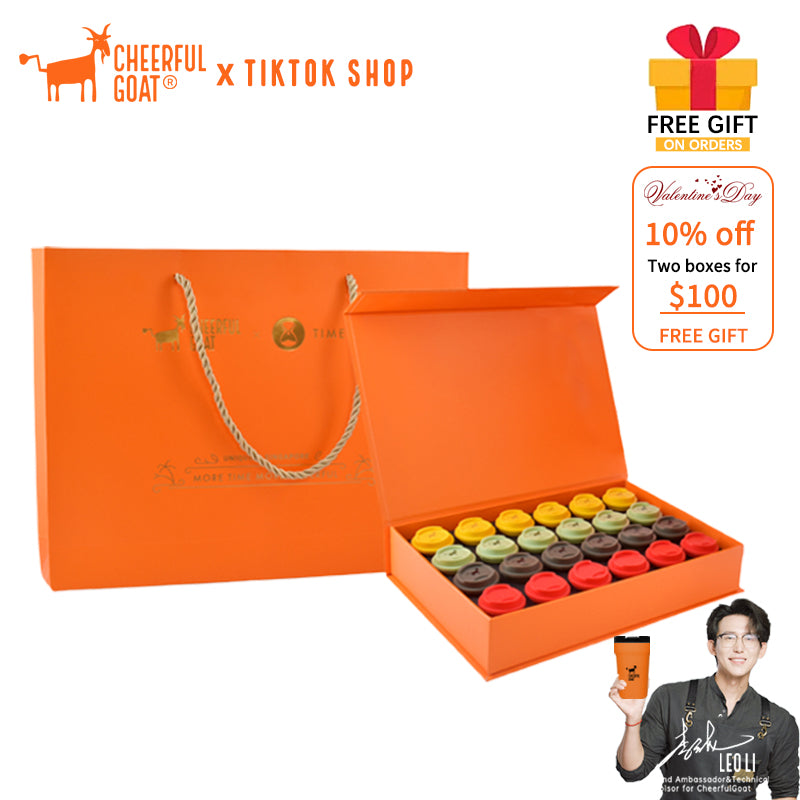 Pocket Coffee CHEERFUL GOAT Powder Freeze-Dried Coffee Local Coffee Gift Box
