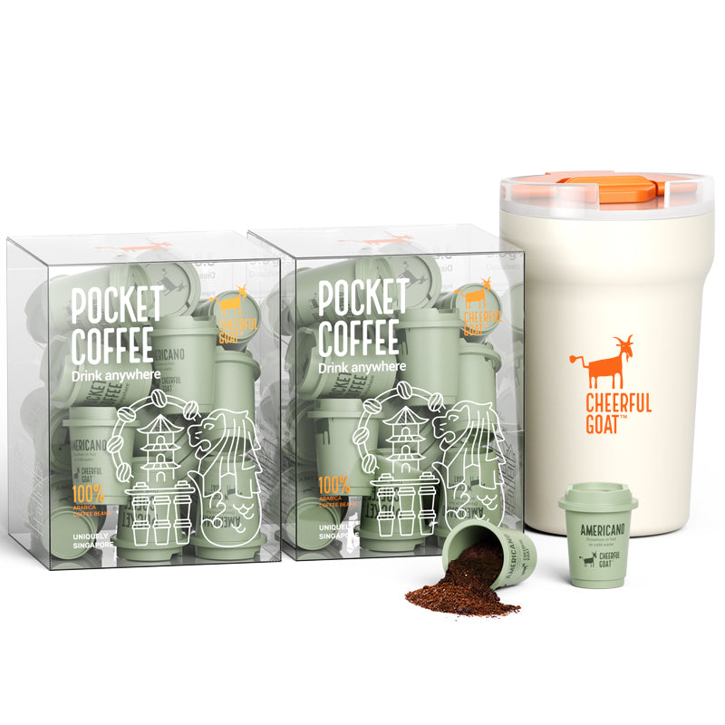 Double Medium Dark Coffee & Mug Combo