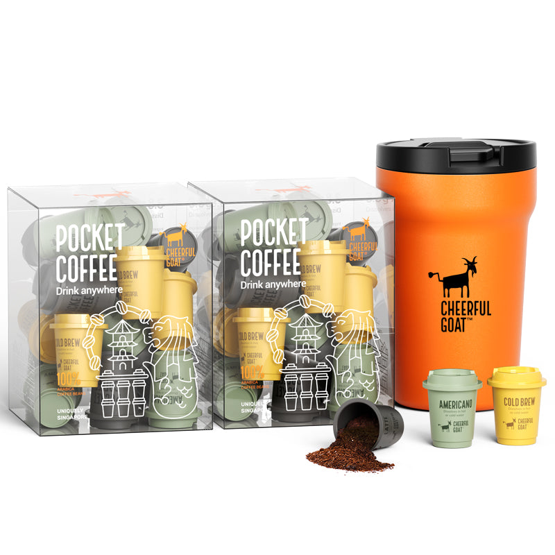 Double Mixed Coffee & Mug Combo